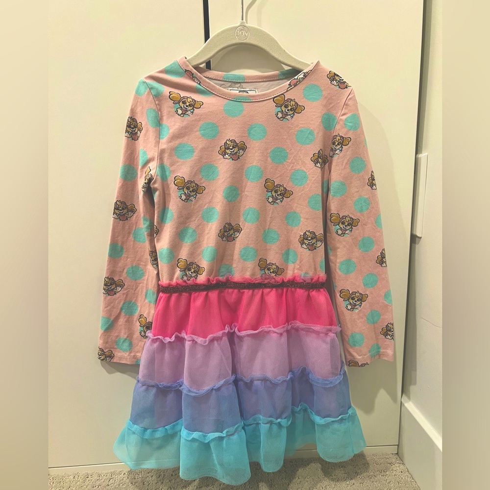 X Paw Patrol Tutu Dress Pink - Andy & Evan Dress